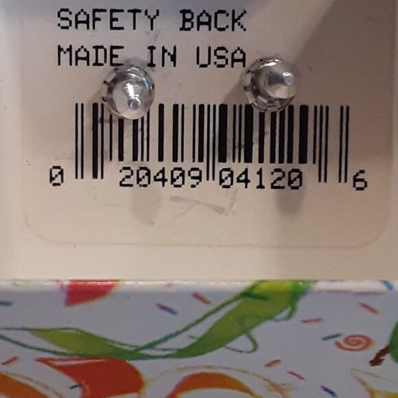 14 KT Gold August Birthstone Earrings - NEW! - Picture 3 of 4